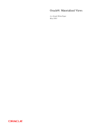 Oracle 9i Materialized Vies White Paper.pdf